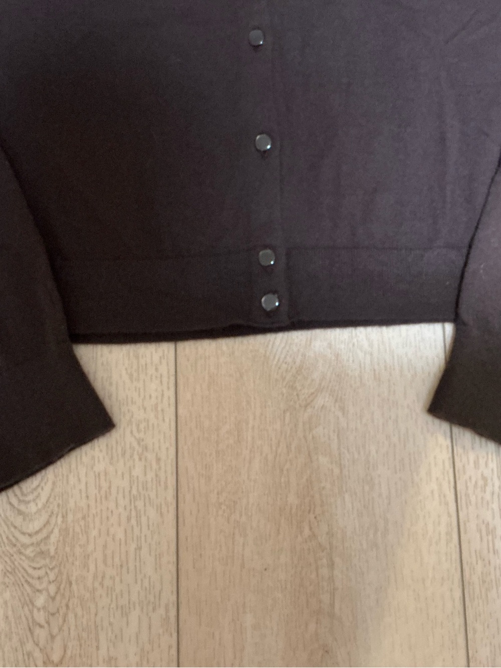 J. Crew Women’s Chocolate Brown 100% Cashmere Cardigan Sweater L - Picture 3 of 7